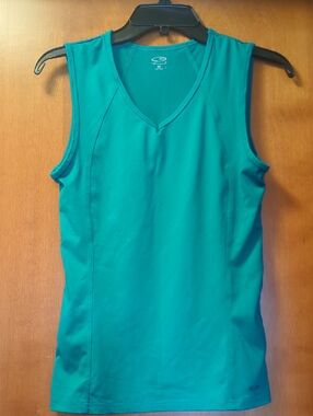 C9 by Champion Teal V-Neck Athletic Tank